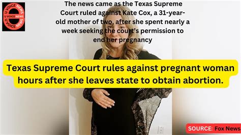 Texas Supreme Court rules against pregnant woman seeking abortion